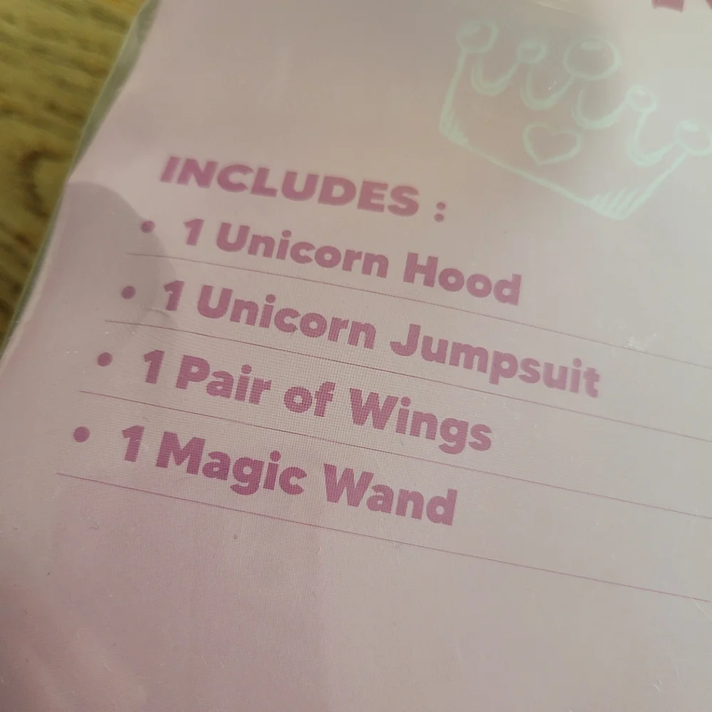 Spooktacular Creations unicorn costume. Girls M 8-10